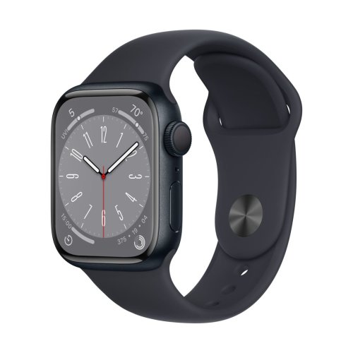 Apple Watch pametni sat Series 8 GPS, 41mm Midnight Aluminium Case with Midnight Sport Band