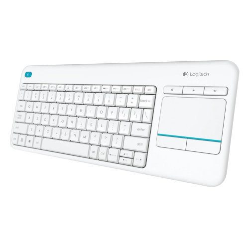 Logitech K400 Plus Touch Keyboard White HR