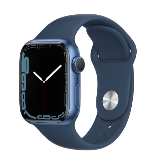 Pametni sat Apple Serija 7 GPS, 41mm Abyss Blue